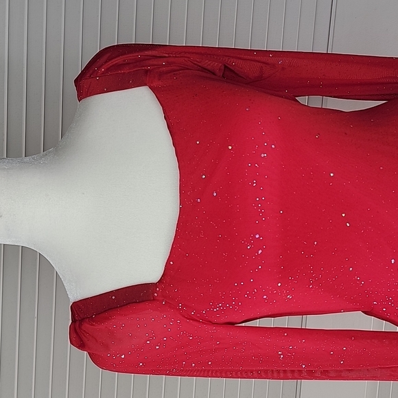 Red Backless Dress - Picture 4 of 5